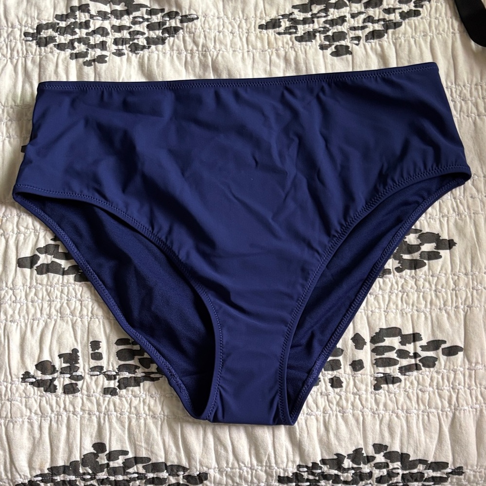 Panache azzurro High-Waisted Briefs